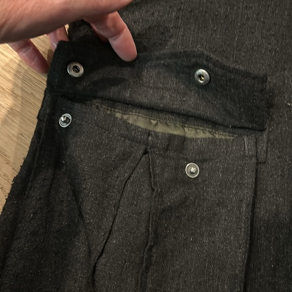 Victorinox vintage military style black wool jacket. - Picture 8 of 16